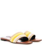 Roger Vivier Slip-on Leather Sandals