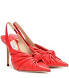 Jimmy Choo Annabell 100 Leather Pumps