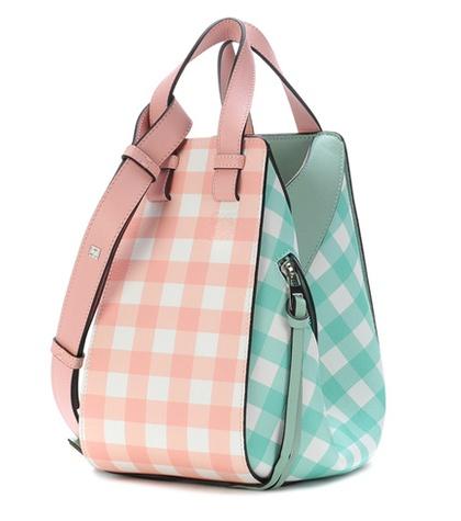 Bottega Veneta Hammock Small Gingham Tote