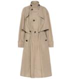 Alexander Mcqueen Cotton-blend Trench Coat