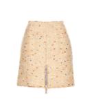 Acne Studios Fury Dot Wool-blend Miniskirt