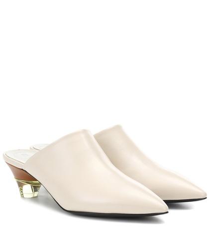 Marni Exclusive To Mytheresa.com – Leather Mules