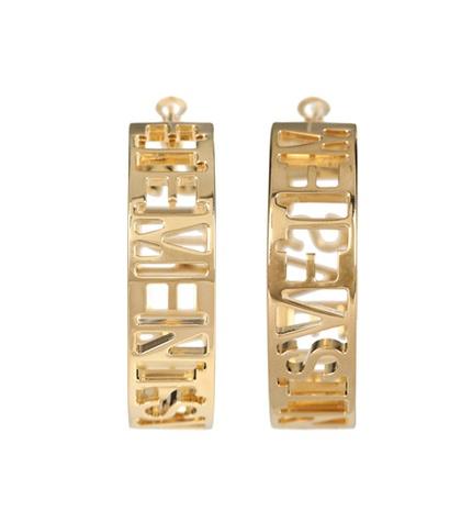 Vetements Hoop Earrings