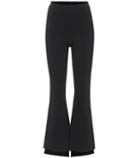 Roland Mouret Stalham Flared Crêpe Trousers