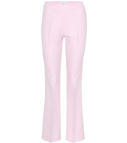 Giambattista Valli Cotton-blend Cropped Trousers