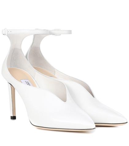 Jimmy Choo Sonia 100 Leather Pumps