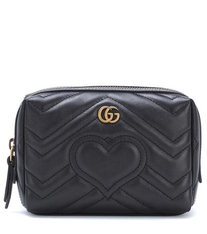 Rebecca Vallance Gg Marmont Matelassé Leather Pouch