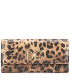 Dolce & Gabbana Leopard-printed Leather Wallet