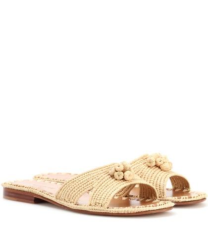 Carrie Forbes Raffia Slides