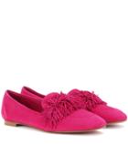 Miu Miu Wild Suede Loafers