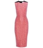 Victoria Beckham Contrast Fitted Dress