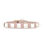 Jimmy Choo Valentino Garavani Rockstud Glam Leather Bracelet