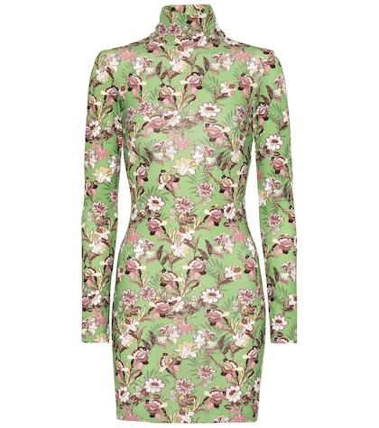 Vetements Printed Minidress