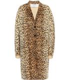 Valentino Leopard-print Wool Coat
