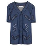 Stella Mccartney Embellished Denim Top