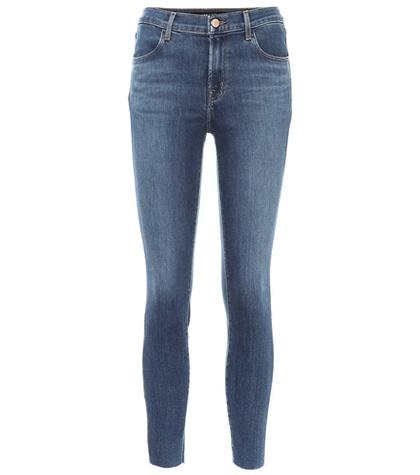 Staud Alana High-rise Skinny Jeans