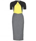 Victoria Beckham Wool And Silk-blend Dress