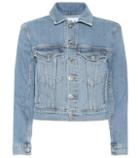 Off-white Stretch Cotton Denim Jacket
