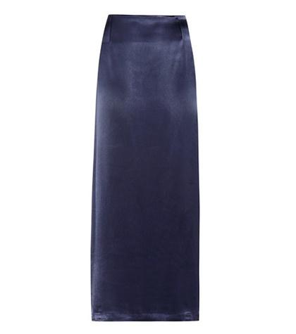Ganni Donnelly Satin Skirt