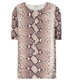 Victoria Beckham Printed Silk Top