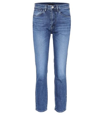 3x1 W3 Straight Authentic Cropped Jeans