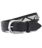 Marni Embellished Leather Belt