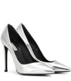 Balenciaga All Time Metallic Leather Pumps