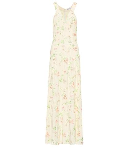 Paco Rabanne Embroidered Silk-blend Dress