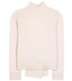 Alexander Mcqueen Open Back Cashmere Sweater