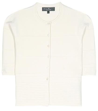 Salvatore Ferragamo Cropped Cardigan