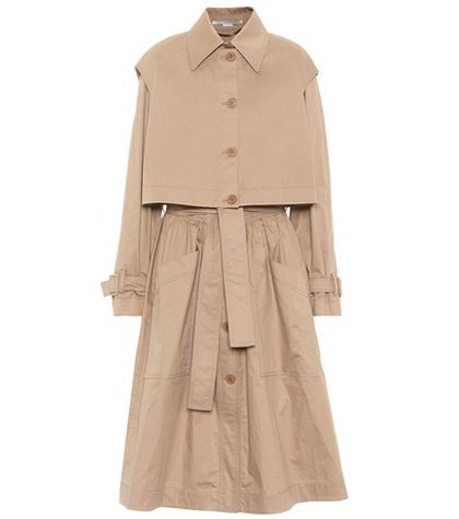 Stella Mccartney Cotton Trench Coat
