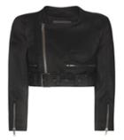 3.1 Phillip Lim Cropped Linen And Wool-blend Jacket