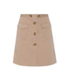 Simone Rocha Stretch Cotton Miniskirt