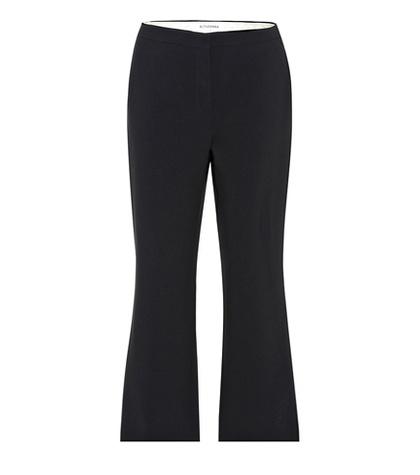 Altuzarra Nettle Cropped Crêpe Trousers
