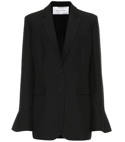 Valentino Wool And Silk Blazer