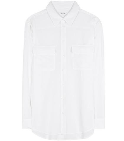 Citizens Of Humanity Slim Signature Silk Shirt