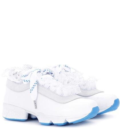 Ganni Exclusive To Mytheresa.com – Augusta Leather Sneakers