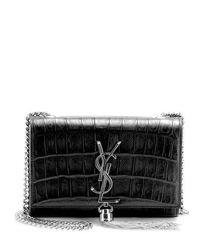 Saint Laurent Classic Monogram Leather Shoulder Bag