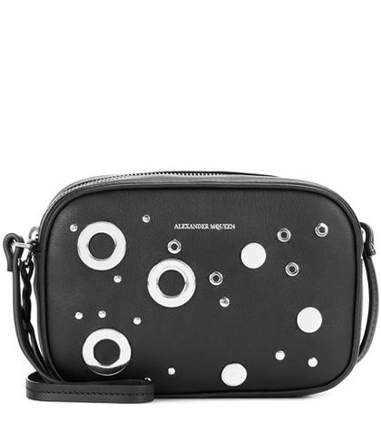 Alexander Mcqueen Studded Leather Crossbody Bag