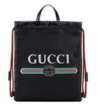 Aquazzura Gucci Print Leather Backpack