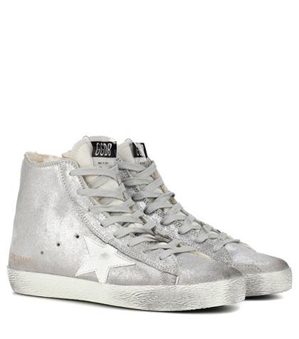 Golden Goose Deluxe Brand Francy High-top Leather Sneakers