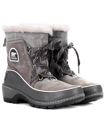 Malone Souliers Torino Leather And Suede Snow Boots