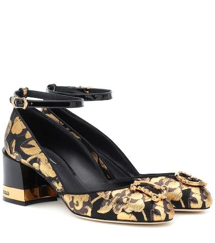 Dolce & Gabbana Devotion Brocade Pumps