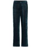F.r.s For Restless Sleepers Etere Velvet Corduroy Pajama Pants