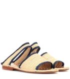 Carrie Forbes Raffia Sandals