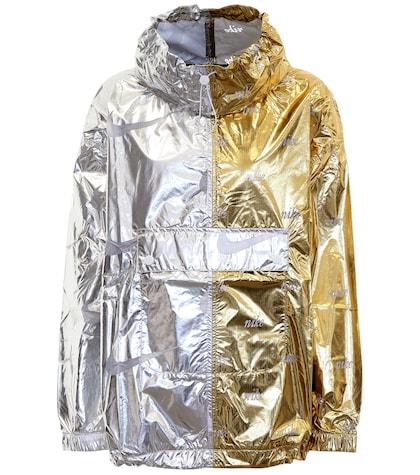 Roger Vivier Sportswear Metallic Jacket