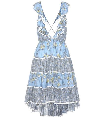 Three Graces London Caravan Tiered Sun Dress