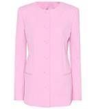 Adidas By Stella Mccartney Cotton-blend Jacket
