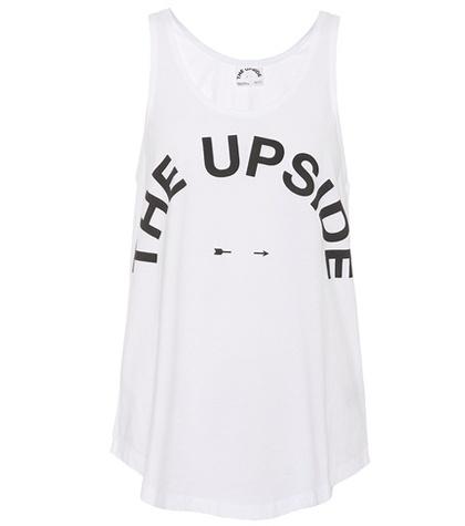 The Upside Sleeveless Printed Cotton Top