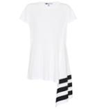 Y-3 Assymetric Cotton T-shirt